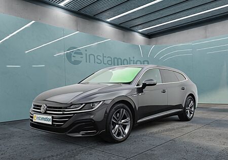 VW Arteon Shooting Brake 2.0 TSI DSG 4Mo. R-Line NAVI-PRO LEDER PANORAMA AHK DCC HK-SOUND KAMERA ACC PARKLENK