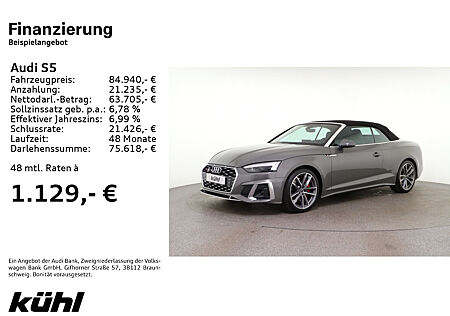 Audi S5 Cabrio 19' Laser HUD B&O AHK S-Sportsitz Memory