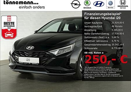 Hyundai i20 T-GDi TREND 48V DCT+VOLL-LED+NAVI+RÜCKFAHRKAMERA+SITZ-/LENKRADHEIZUNG