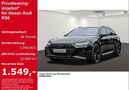 Audi RS6 AVANT Allrad HUD AD StandHZG AHK-klappbar El. Navi Leder digitales Cockpit