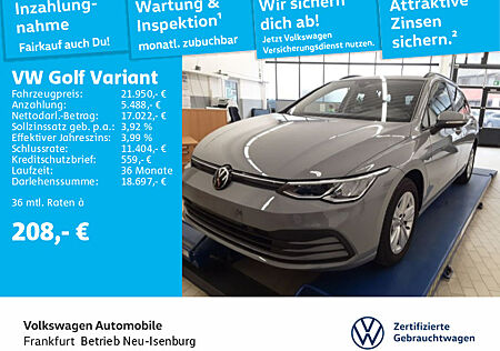 VW Golf Variant Golf VIII Variant 2.0 TDI FrontAssist DAB+ LED 2.0 TDI SCR 85 kW 6-Gang