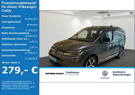 VW Caddy Style 1.5 TSI DSG LED Kamera App-Connect