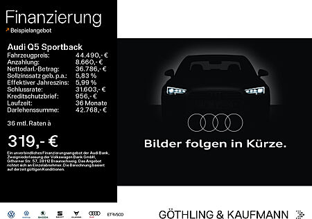 Audi Q5 Sportback 40 TFSI qu S line S tro*Matrix*Virtual*Navi+*Teilleder*ASS*