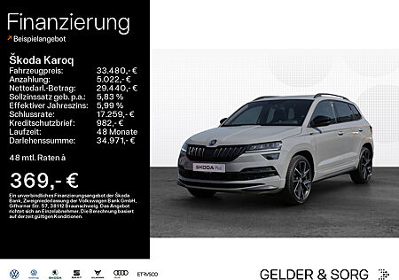 Skoda Karoq Sportline 2.0 TSI DSG 4x4 PANO*STH*AHK