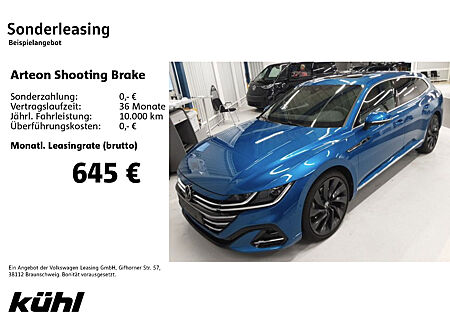 VW Arteon Shooting Brake 2.0 TDI SCR 4M DSG R-Line IQ.LIGHT ACC DCC 360° APP Navi AHK