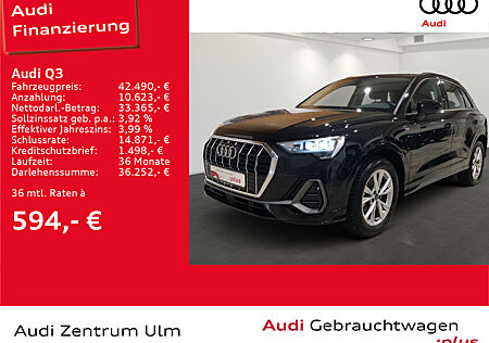 Audi Q3 S line 35 TDI S tronic AHK NAV R-KAM E-KLAPPE