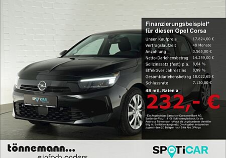 Opel Corsa F FACELIFT BASIS+LED LICHT+RÜCKFAHRKAMERA+SITZ-/LENKRADHEIZUNG+TOTERWINKELASSISTENT