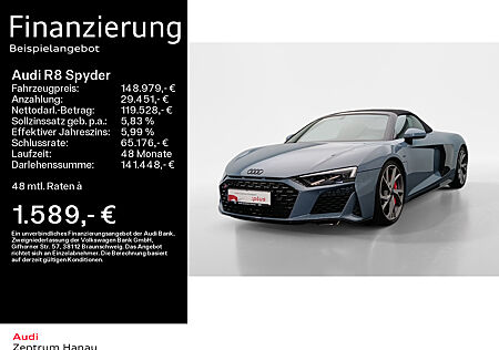 Audi R8 Spyder V10 QUATTRO PERFORMANCE *KERAMIK*LED*