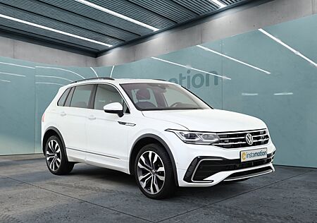 VW Tiguan 2.0 TSI 4M DSG R line IQ.light ACC DCC HuD Harman Kamera App Navi AHK