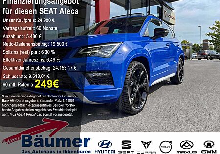 Seat Ateca FR Black Edition 1.5 TSI + AHK + PANO