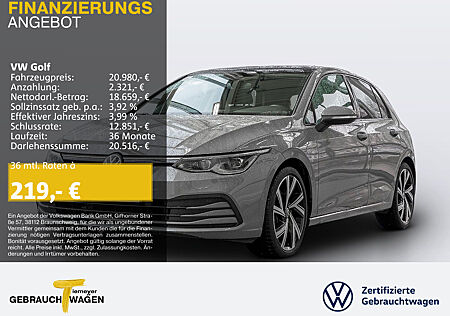 VW Golf 1.5 TSI LIFE MATRIX NAVI PANO STDHZG LM18