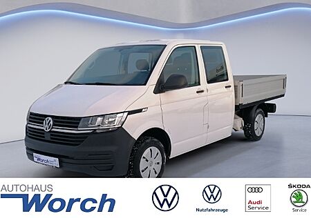 VW T6 .1 DoKa 2.0 TDI Pritsche lang KLIMA+AHK+SHZ