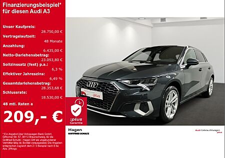 Audi A3 Sportback 30 TFSI LED NAV GRA SHZ advanced