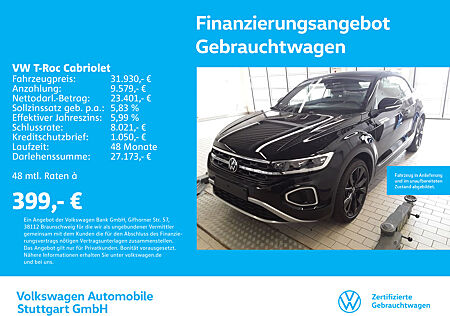 VW T-Roc Cabriolet 1.5 TSI DSG Navi Tempomat Kamera