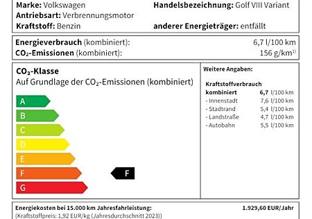 VW Golf Variant Golf VIII Variant Life 1.5 TSI SITZHZ+ACC+PDC