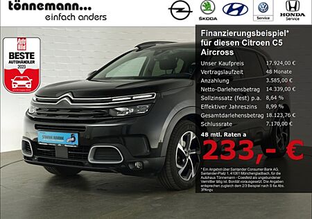 Citroën C5 Aircross FEEL BLUEHDi 130 AT+NAVI+ANHÄNGERKUPPLUNG+360 GRAD KAMERA+SITZHEIZUNG+LED TAGFAHRLICHT