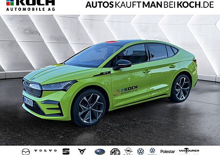 Skoda Enyaq Coupe RS AHZV SHZ FSE Navi Panodach AHK LED