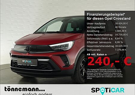 Opel Crossland GS+LED LICHT+RÜCKFAHRKAMERA+SITZ-/LENKRADHEIZUNG+AGR SITZ+FRONTSCHEIBE HEIZBAR+ALUFELGEN