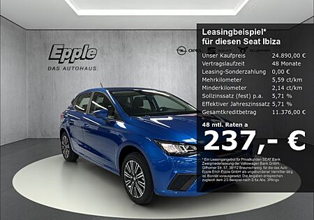 Seat Ibiza Style Edition 1.0 TSI 85 kW (116 PS) 7-Gang-DSG Navi Rückfahrkamera