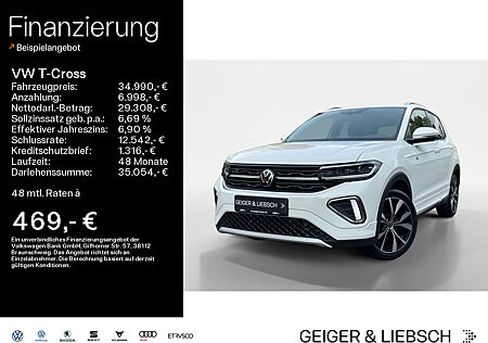 VW T-Cross R-Line 1.5 TSI DSG AHK*KAMERA*LED*CARPLAY*NAVI