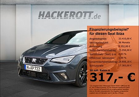 Seat Ibiza FR Pro Black Edition 1.5 TSI 110kW (150PS)7-Gang-DSG Schiebedach Rückfahrk.