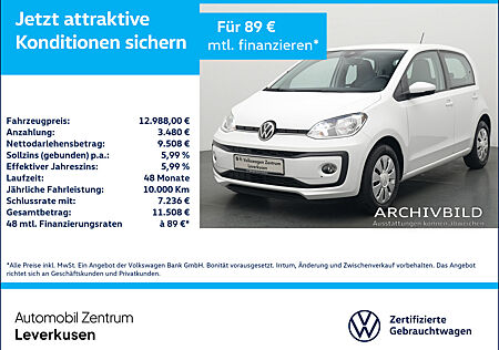 VW Up ! 1.0 KAMERA SHZ PDC KLIMA PORT NAVI