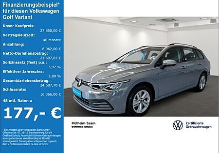 VW Golf Variant VIII 1.0 eTSI DSG Life Navi LED App-Coonect