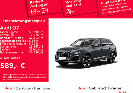 Audi Q7 S line 50 TDI quattro HuD Pano HD Matrix Standh. AHK Kamera