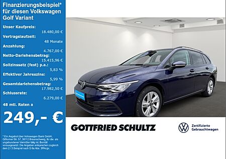 VW Golf Variant VIII LIFE TDI NAVI SITZHZG LED PDC CONNECT