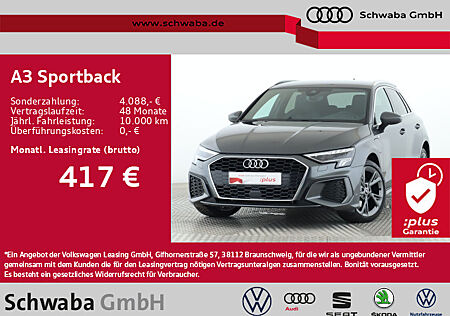 Audi A3 Sportback 40 TFSI e *2x S line*LED*AHK*8fach*