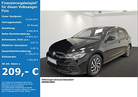 VW Polo 1.0 TSI DSG Life Einparkhilfe App-connect