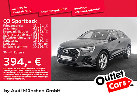 Audi Q3 Sportback 40 TDI qu. S tronic AHK/Navi+/Virtual