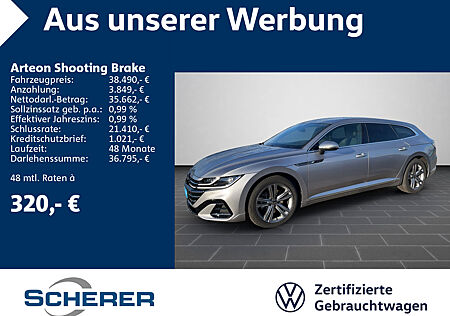 VW Arteon Shooting Brake 2.0 TDI DSG R Line IQ.LIGHT NAVI AHK ACC