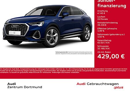 Audi Q3 Sportback 35 S LINE AHK ACC LM19 NAVI+