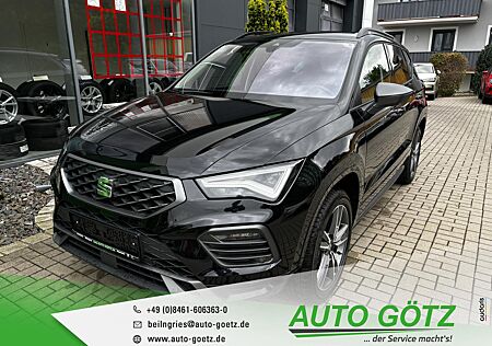 Seat Ateca FR DSG AHK*Navi*DAB*VZE*LED*ACC*SmartLink*DigiCockpit*elektr. Heckkl.*Kamera*ParkAssist*Kessy*BlindSpot*Freispr.*Sitzheiz*PDC*vo+hi*Alu*LichtAssist*SpurAssist*Connect*Sunset*ZV-Funk*4xEFH*Ladeboden*Lenkradheiz*beheiz.Frontscheibe*Nebel*Reserverad*Armlehne*Metallic