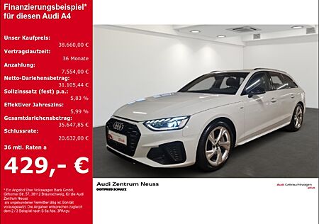 Audi A4 Avant S line 40 TDI