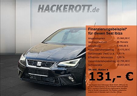 Seat Ibiza FR 1.0 TSI 85 KW (116 PS) 7-GANG-DSG LED Navi ACC Rückfahrkam. Fernlichtass. PDCv+h