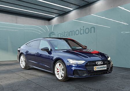 Audi A7 Sportback s-line e-quattro LED+NAVI+PANO+2xSHZ Sportpaket HUD AD AHK-klappbar El. Panodach