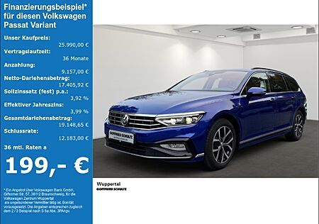 VW Passat Variant 2.0 TDI R-Line 4M DSG LED NAVI PANO SHZ KAMERA