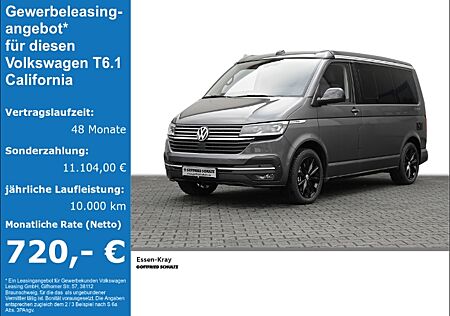 VW T6 California T6.1 California OCEAN 2.0 TDI DSG SPORTPAKET DCC AHKSOFORT VERFÜGBAR!