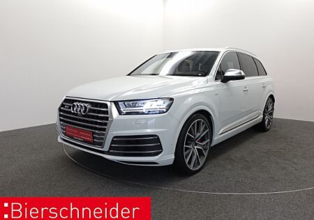 Audi SQ7 4.0 TDI qu. LED 22 B&O PANO VIRTUAL LUFT STANDH. NAVI LEDER GRA CONNECT DAB