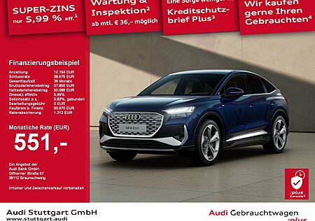 Audi Q4 e-tron Q4 S line 50 quattro