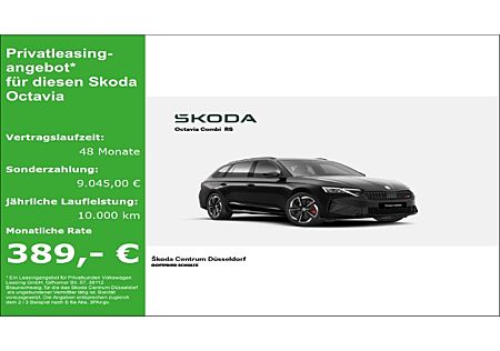 Skoda Octavia COMBI RS 2 0 TSI 195 KW 7-GANG-DSG Pano AHK DCCverfügbar ab 02/2025