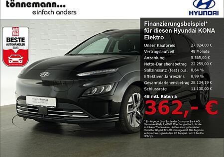 Hyundai Kona Elektro SOKO 64kWh+VOLL LED+NAVI+RÜCKFAHRKAMERA+SOUNDSYSTEM+SITZ-/LENKRADHEIZUNG+WÄRMEPUMPE