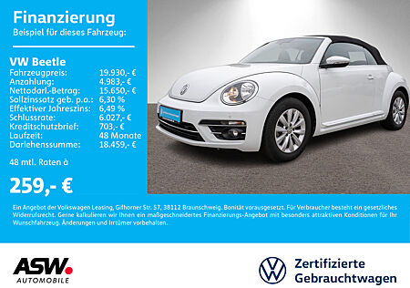 VW Beetle Cabriolet Design 1.2TSI Nav PDC SHZ Leder