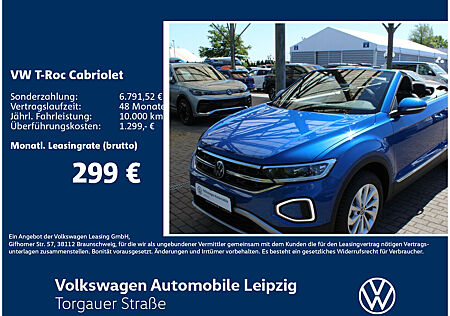 VW T-Roc Cabriolet Style 1.5 l TSI 110 kW DSG*NAVI