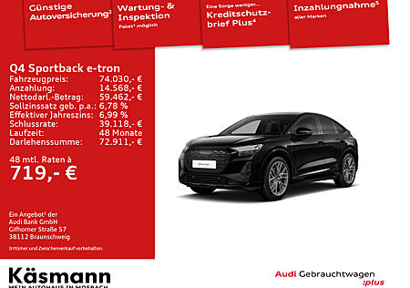 Audi Q4 e-tron Q4 qu S line MATRX SONOS