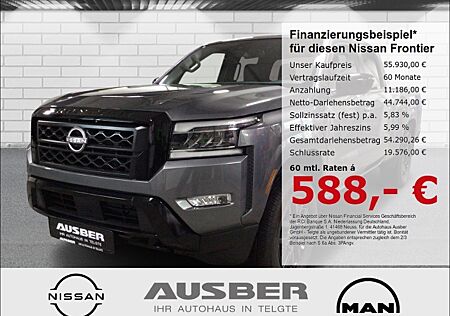 Nissan Frontier SV 4x4 CrewCab LongBed MIDNIGHT Edition Techn. und Convience Paket AHK 2,84to