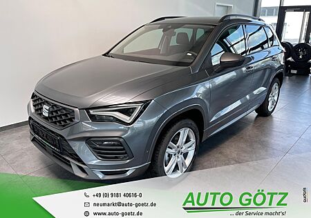 Seat Ateca FR DSG Navi*DAB*VZE*LED*ACC*SmartLink*DigiCockpit*elektr. Heckkl.*Kamera*ParkAssist*Kessy*BlindSpot*Freispr.*Sitzheiz*PDC*vo+hi*Alu*LichtAssist*SpurAssist*Connect*Sunset*ZV-Funk*4xEFH*Ladeboden*Lenkradheiz*beheiz.Frontscheibe*Nebel*Reserverad*Armlehne*Metallic