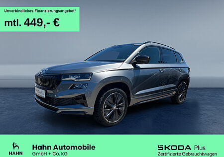 Skoda Karoq Sportline 2.0TSI DSG 4x4 LED Kamera LEDER